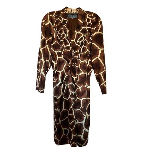  Silk mid-length dress